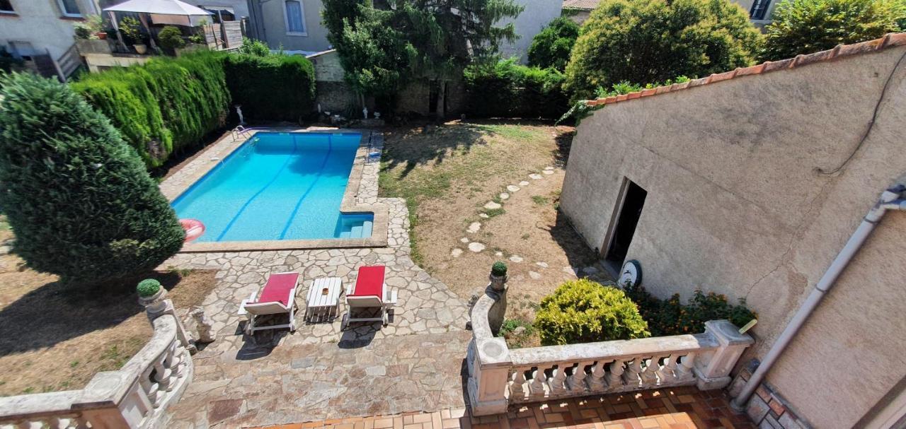 La Casa De Margarita Y Sisco, Villa Avec Piscine 카르카손 외부 사진