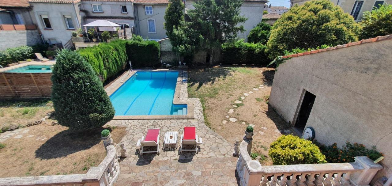 La Casa De Margarita Y Sisco, Villa Avec Piscine 카르카손 외부 사진