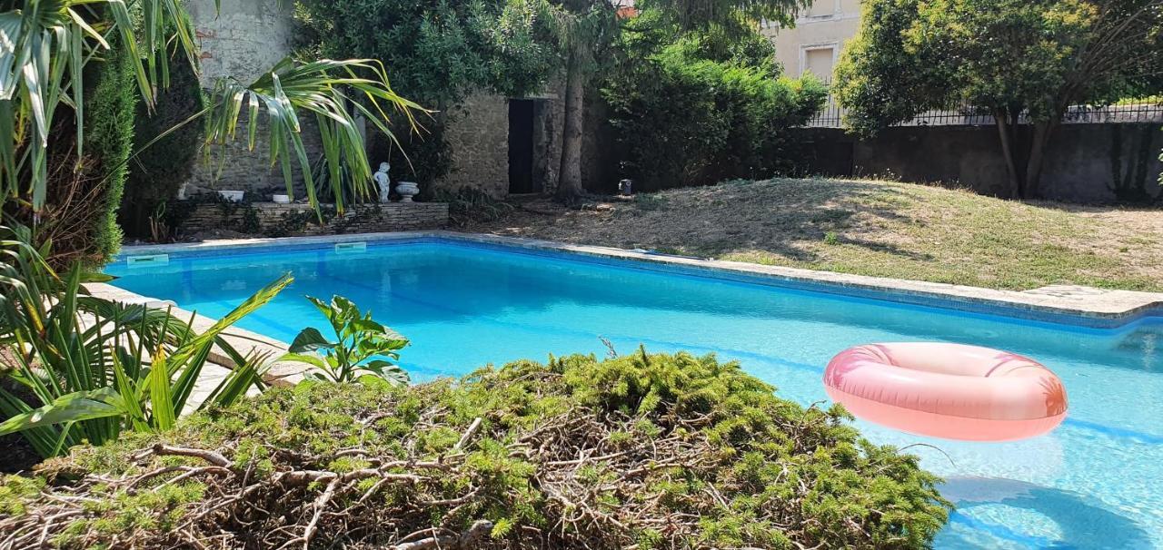 La Casa De Margarita Y Sisco, Villa Avec Piscine 카르카손 외부 사진